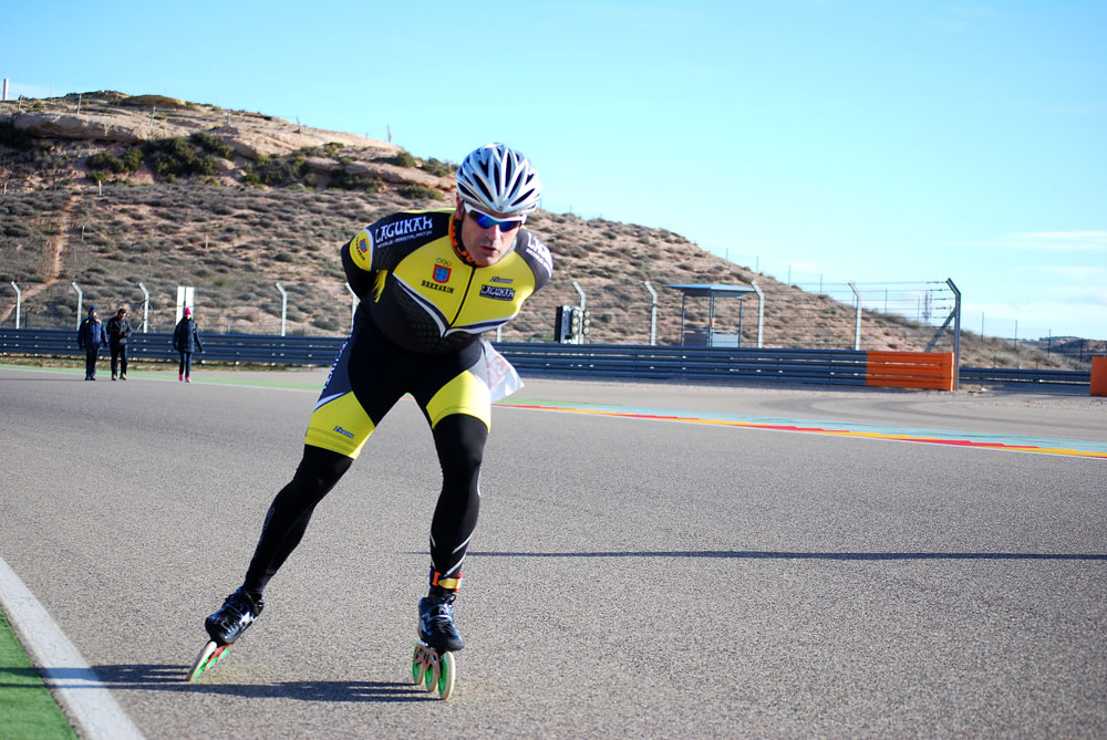 Velocidad - Fuertes rachas de viento en La Invernal de Alcañiz